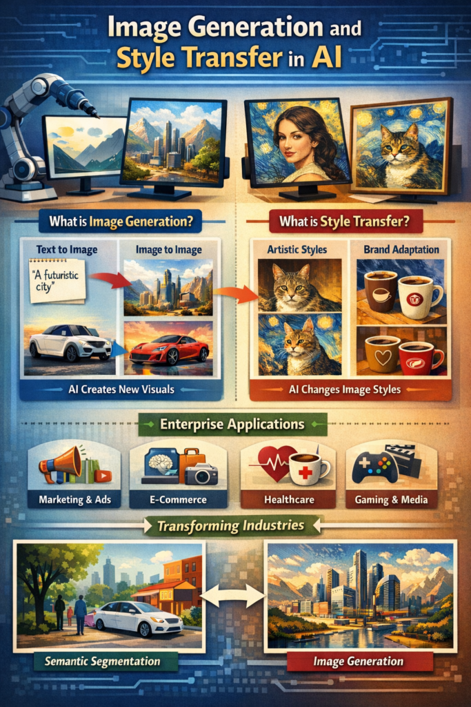 Image Generation and Style Transfer