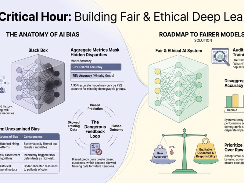 Ethical considerations and fairness in deep learning