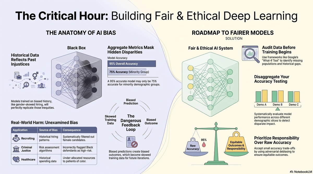Ethical considerations and fairness in deep learning